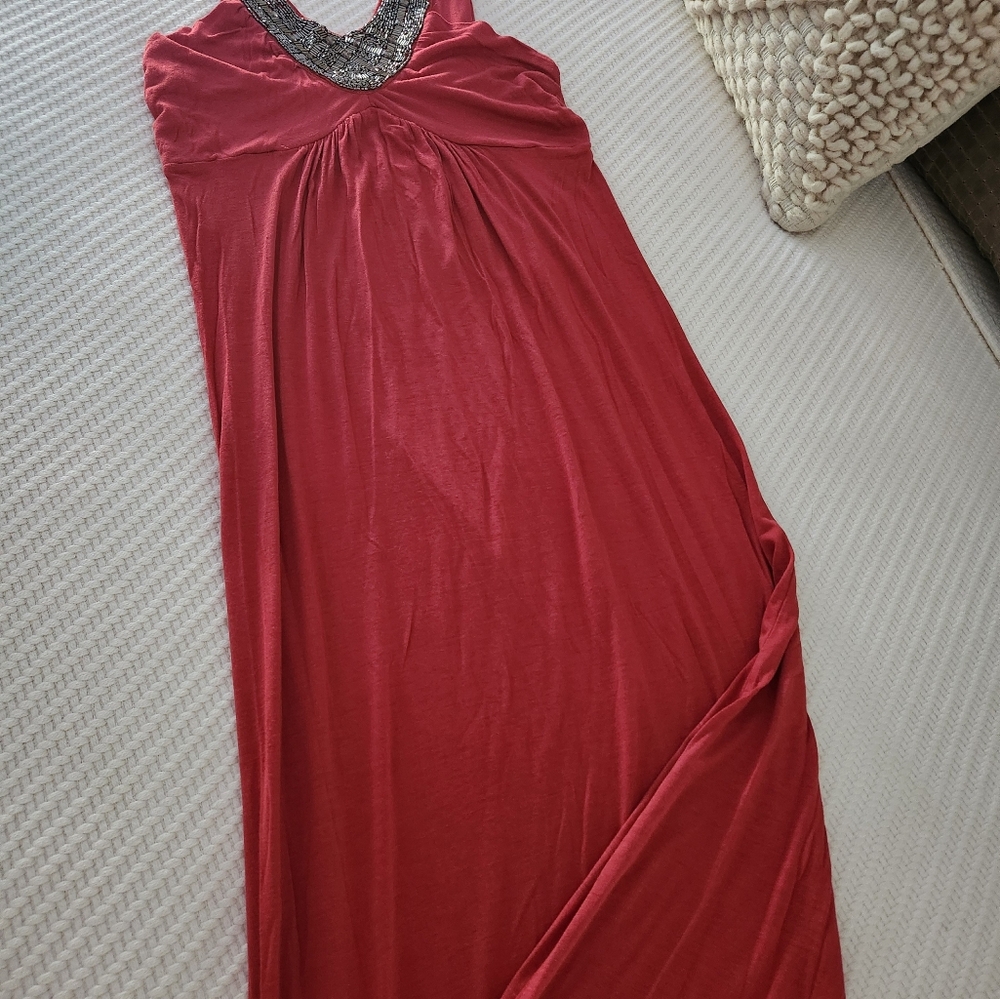 Maxi halter dress